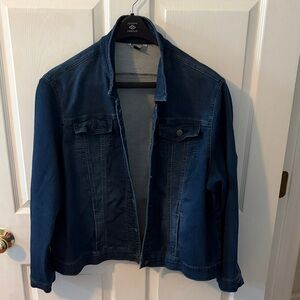 Buffalo David Bitton Dark Blue Denim Jean Jacket